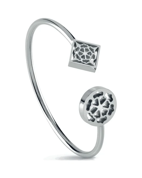 Bracciale Guess JUBB01180JWRHS Blooming Peony in acciaio inossidabile