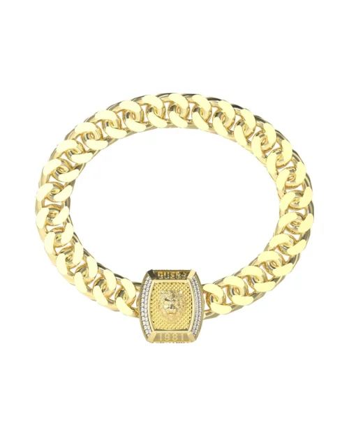 Guess Armband JUMB05005JWYGS Leeuwenkoning Heren Armband