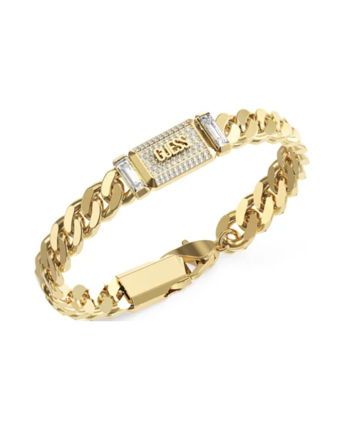 Bracciale Guess JUMB06066JWYGS Barrio da uomo dorato