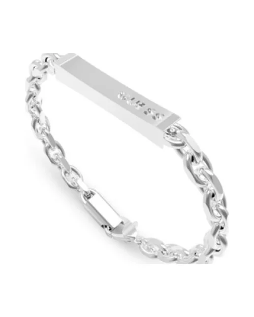 Guess Armband JUXB03000JWSTS X Plate für Herren
