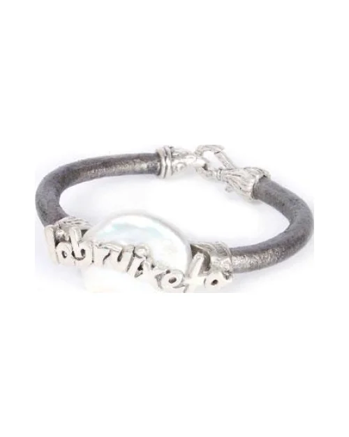 Bracelet labruixeta BRU440 Femme Argent Gris Perle