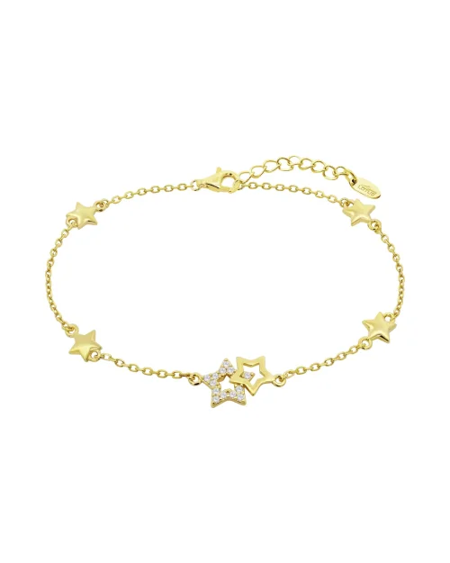 Lotus Silver LP3177-2/2 woman star bracelet