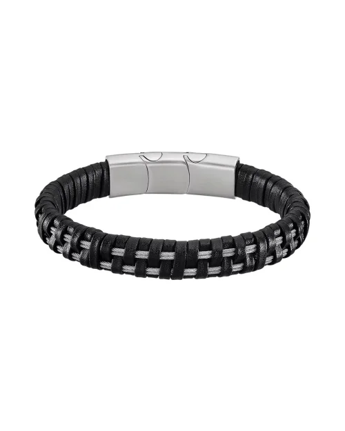 Lotus Style LS2201-2/1 läderarmband för män