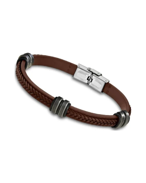Lotus Style Urban Armband LS1829-2/A herenleer