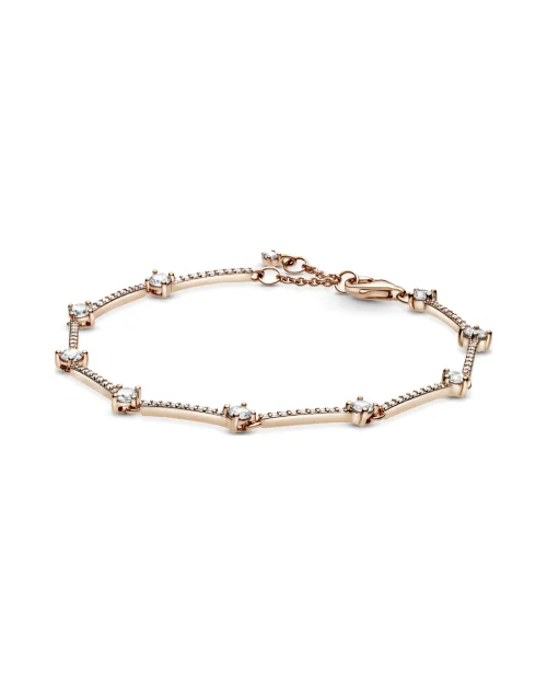 Pandora Armband med gnistrande pavélinjer 589217C01-18 dam