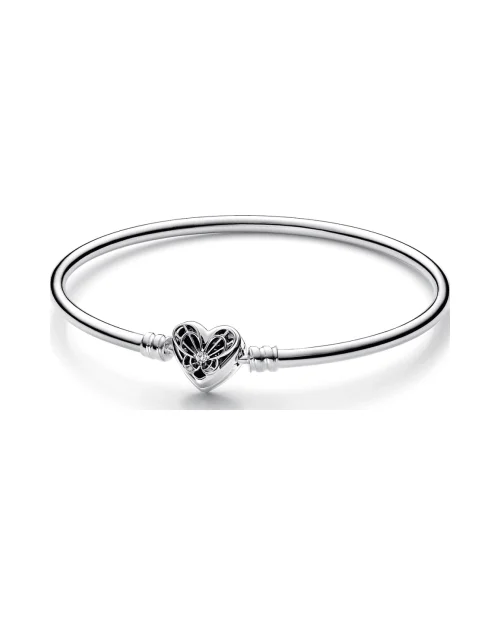 Pandora Moments 592593C01-17 heart bracelet 