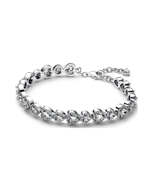 Pandora Timeless bracelet 593655C01-18 hearts