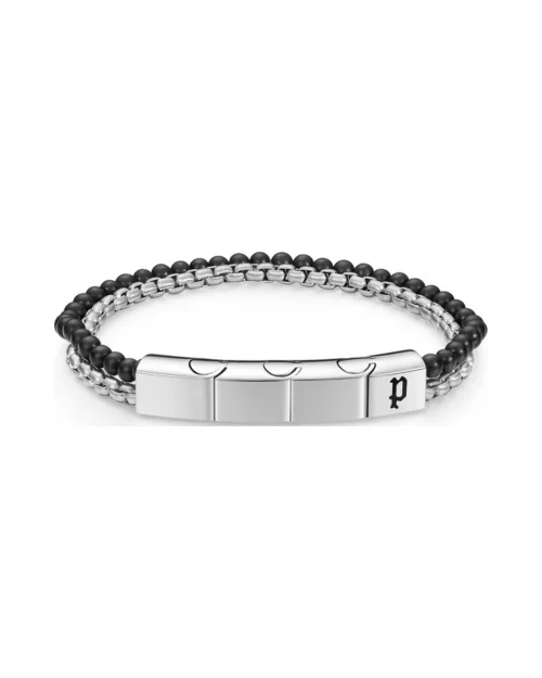 Bracciale Police Doubleimpact SS PEAGB0039702 onice