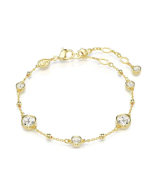 Swarovski Armband i bärnsten 5680094 guldpläterad