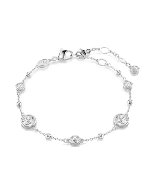 Bracelet d'ambre Swarovski 5696079 rhodié