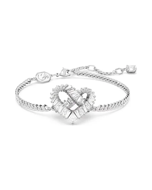 Bracelet Swarovski Matrix 5648299 cœur blanc
