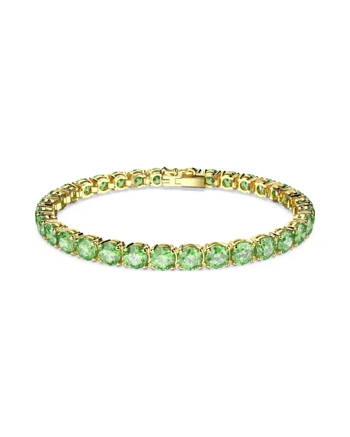 Bracelet Swarovski Matrix Tennis 5660912 green