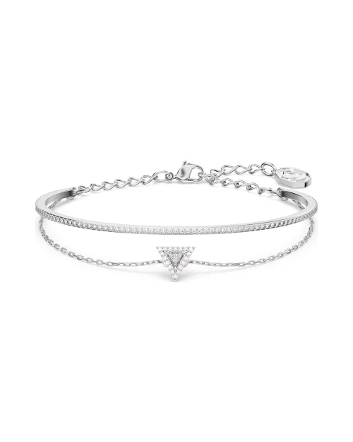 Bracelet Swarovski Ortyx 5643732 triangulaire blanc