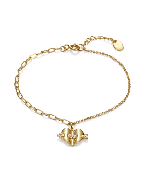 Pulsera Viceroy Corazón 61064P100-36 mujer plata