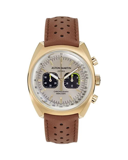 Aston Martin TS2-Timeless MTTS2F502 leather watch