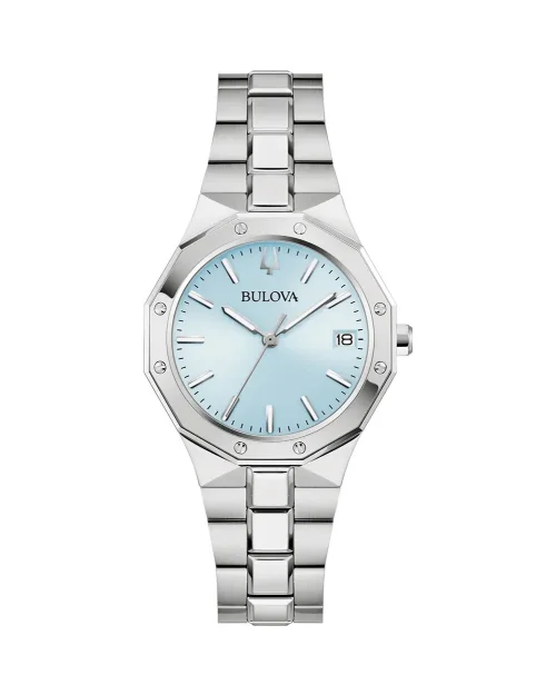 Montre Bulova Classic Octogon Lady 96M169 acier inoxydable