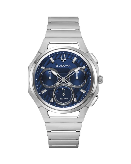 Orologio da uomo Bulova Curv NR20-Y1D 96A339 in acciaio inossidabile