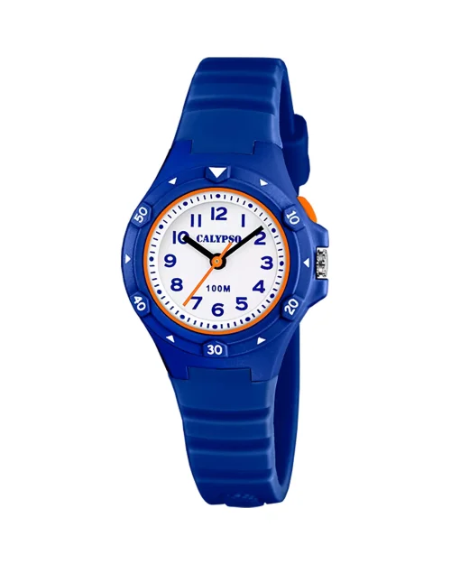 Montre Calypso K5846/3 plastique bleu unisexe