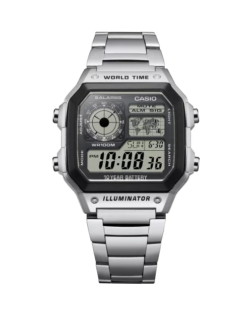 Casio Kollektion Uhr AE-1200WHD-1AVEF Stahl