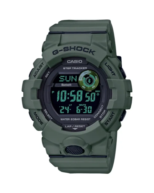 Casio G-Shock GBD-800UC-3ER Herrenuhr mit grünem Kalender