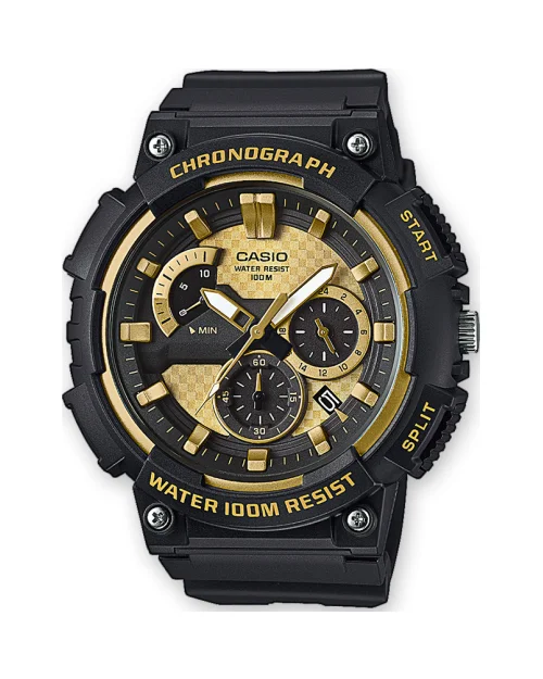 Casio Uhr MCW-200H-9AVEF Männer Schwarz Silikon