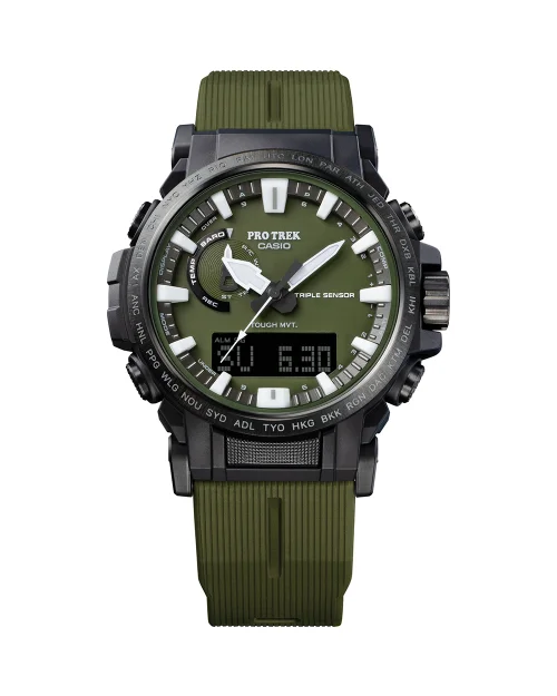 Orologio da uomo Casio PRO TREK PRW-61Y-3ER in resina