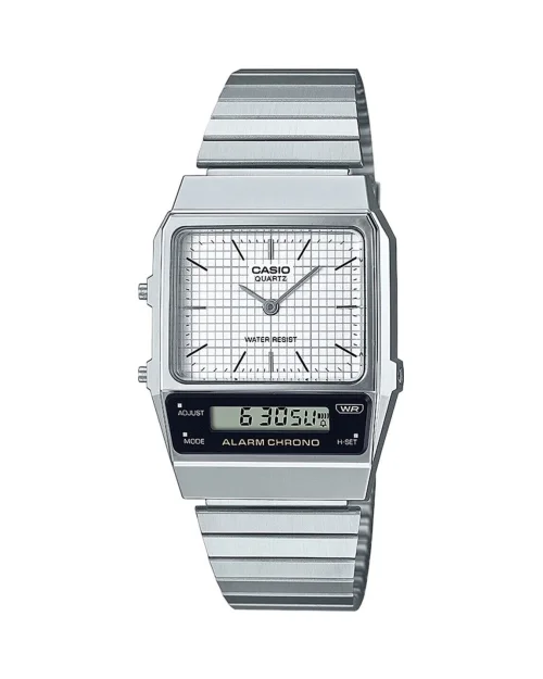 Orologio Casio Vintage AQ-800E-7AEF grigio da uomo