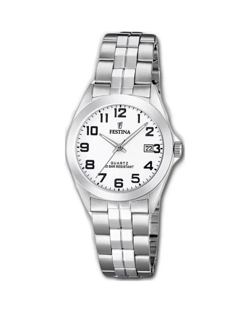 Festina Classic Steel Watch F20438/1 damklocka