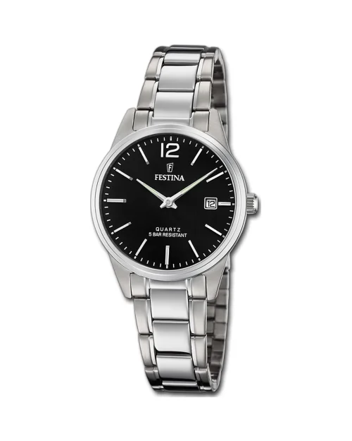 Festina Classic Steel Watch F20509/4 damklocka