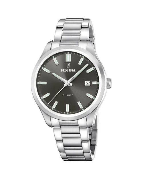 Festina Classic Steel Watch F20737/5 woman black