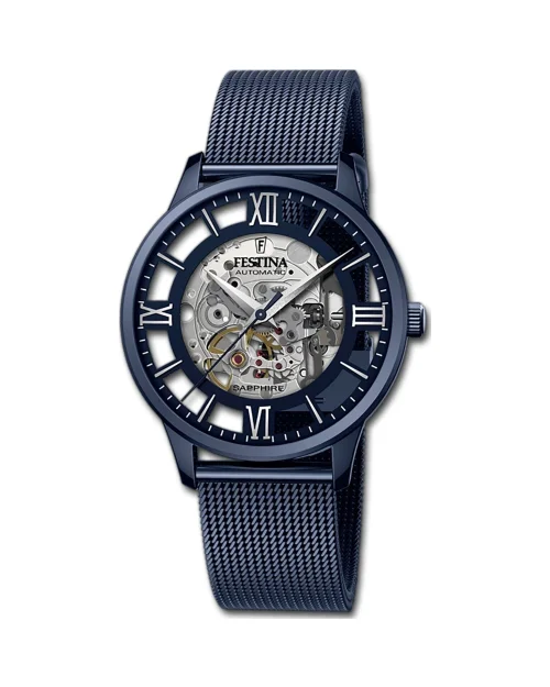 Festina Automatic F20574/1 herrklocka i rostfritt stål