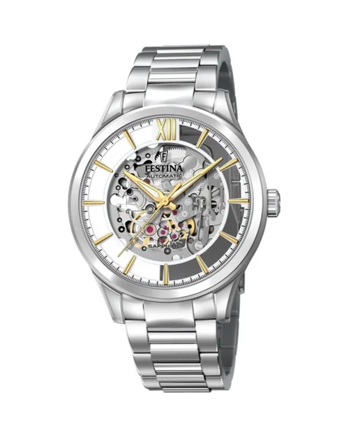 Festina Automatic F20630/1 herrklocka i rostfritt stål