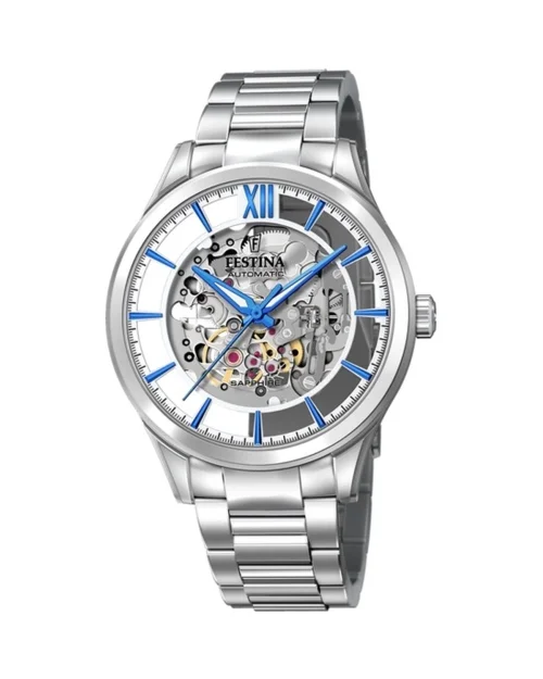 Festina Automatic F20630/2 herrklocka i rostfritt stål