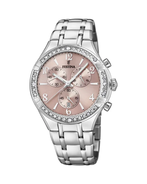 Festina Boyfriend F20392/3 damklocka i rostfritt stål
