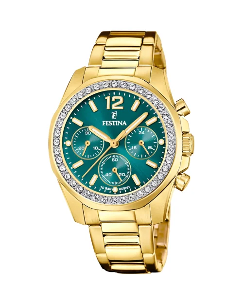 Festina Boyfriend F20609/6 roestvrij stalen dameshorloge