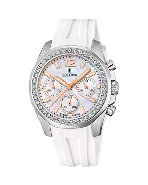 Festina Boyfriend F20610/1 damklocka i silikon