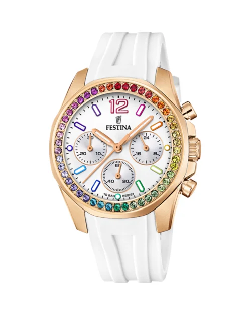 Festina Boyfriend F20611/2 damklocka i silikon