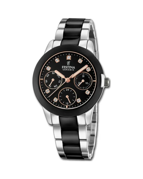 Festina Ceramic F20497/3 Keramik Damenuhr