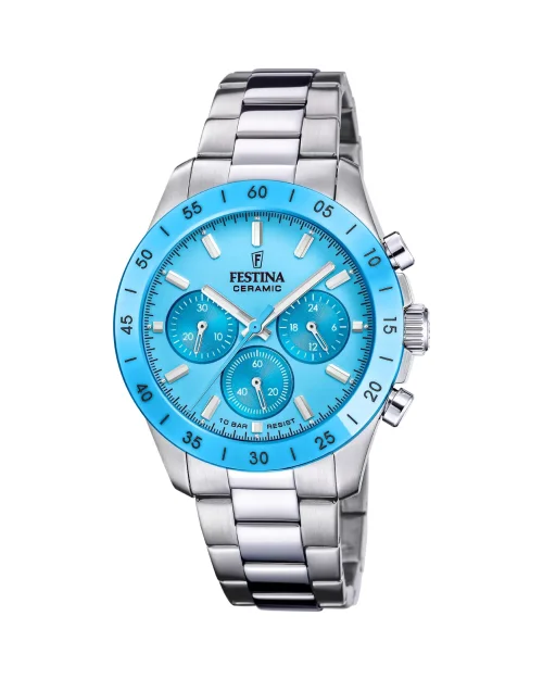 Festina Ceramic F20693/3 klocka i keramik och rostfritt stål