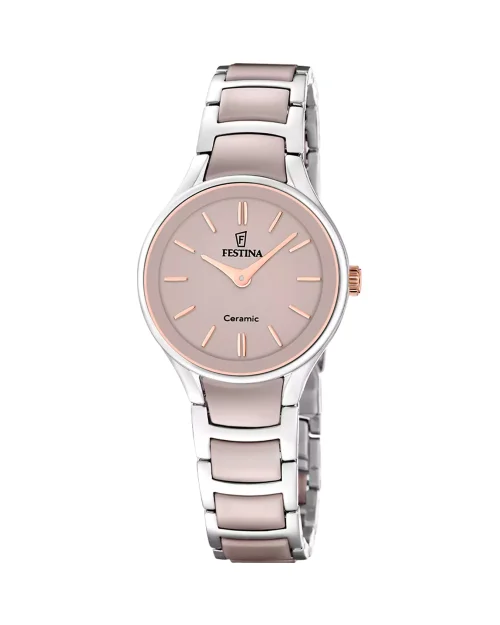 Festina Ceramic F20752/2 Watch, Ceramic and Steel