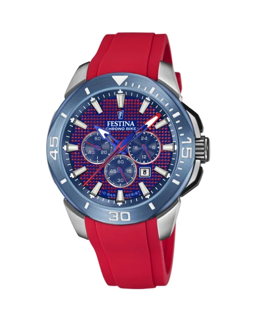 Festina Chrono bike F20642/2 röd silikonklocka