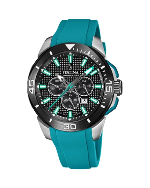 Reloj Festina Chrono bike F20642/3 silicona verde