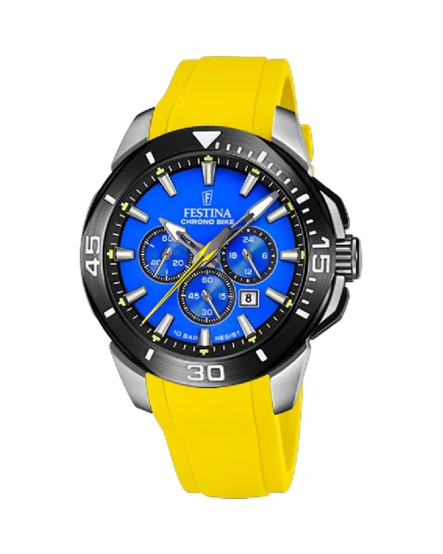 Festina Chrono cykelklocka F20642/D silikon 