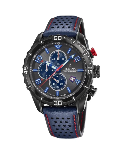 Festina Chrono Sport F20519/3 läderklocka