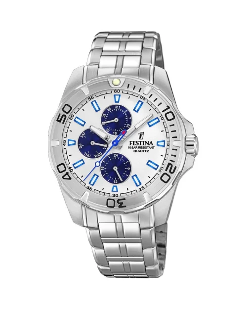 Festina Multifunktionsuhr F20445/1 Mann Stahl
