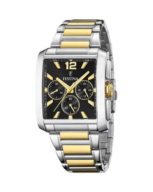 Festina On the square klocka F20637/6 tvåfärgad