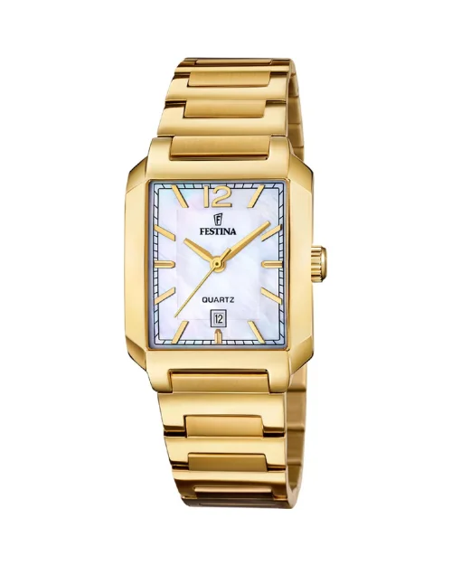 Festina On the square F20680/2 Damenuhr aus Edelstahl 