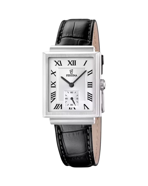 Montre Festina « On the square » F20775/1 en acier pour homme