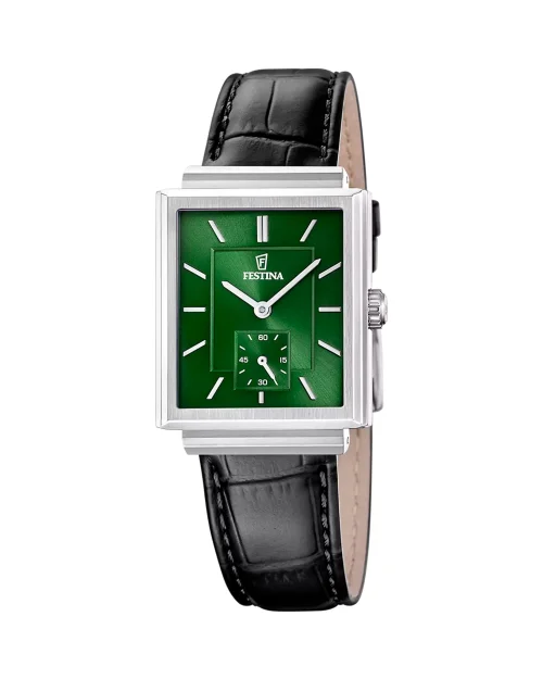 Montre Festina « On the square » F20775/4 en acier pour homme