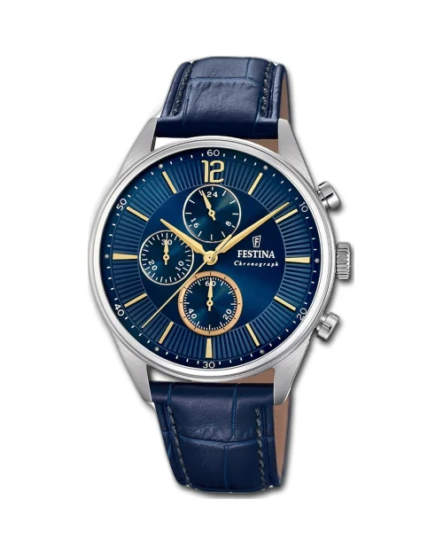 Festina Timeless Chronograph F20286/3 klocka i stål